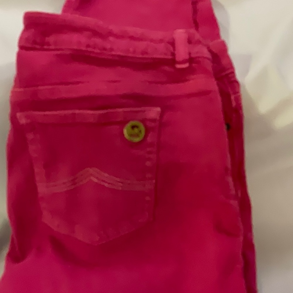 Michael Kors pink Jeans size 10 .